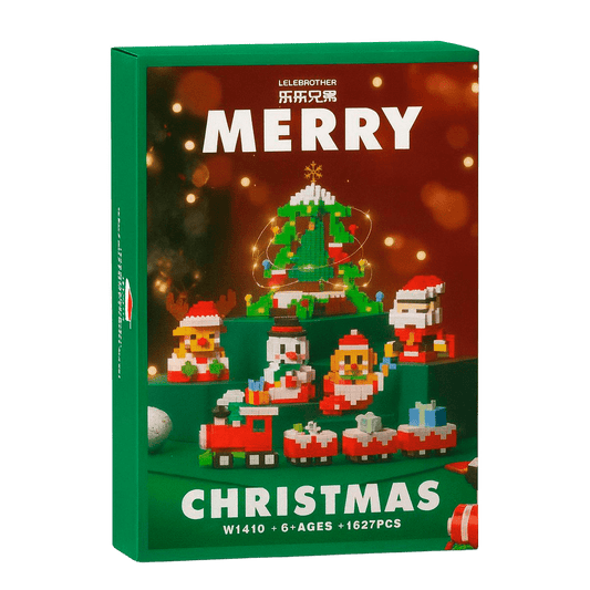 🎄Christmas Micro-Brick Gift Set — 6 Festive Figures